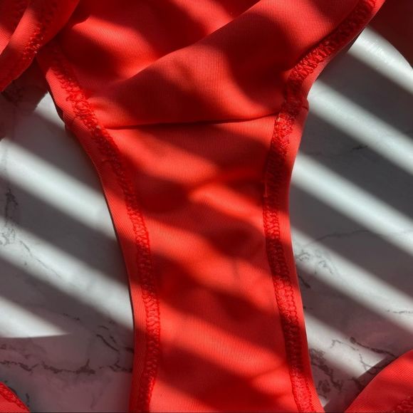 MELISSA ODABASH Neon Orange Bikini - Picture 8 of 8